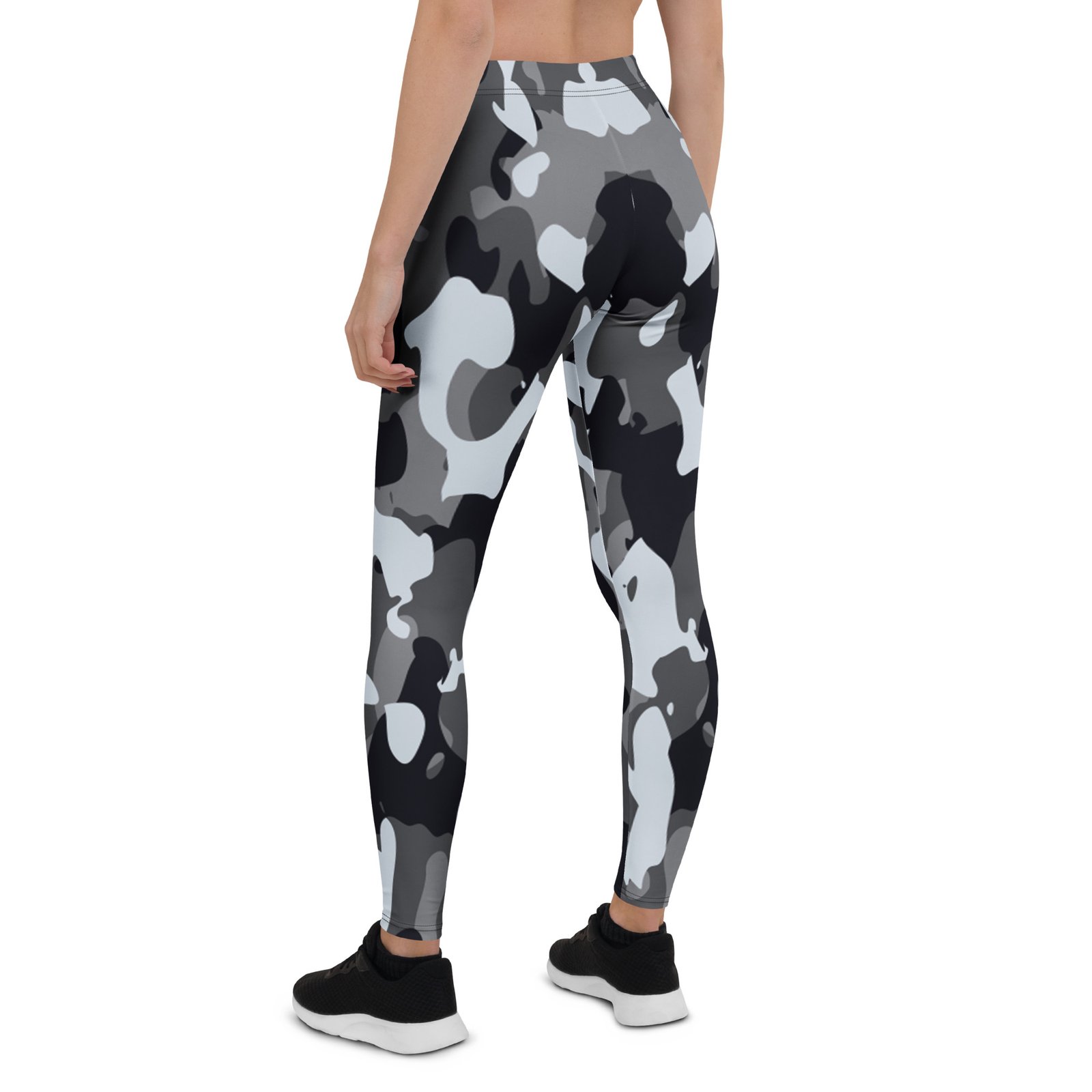 Black & White Camo Leggings