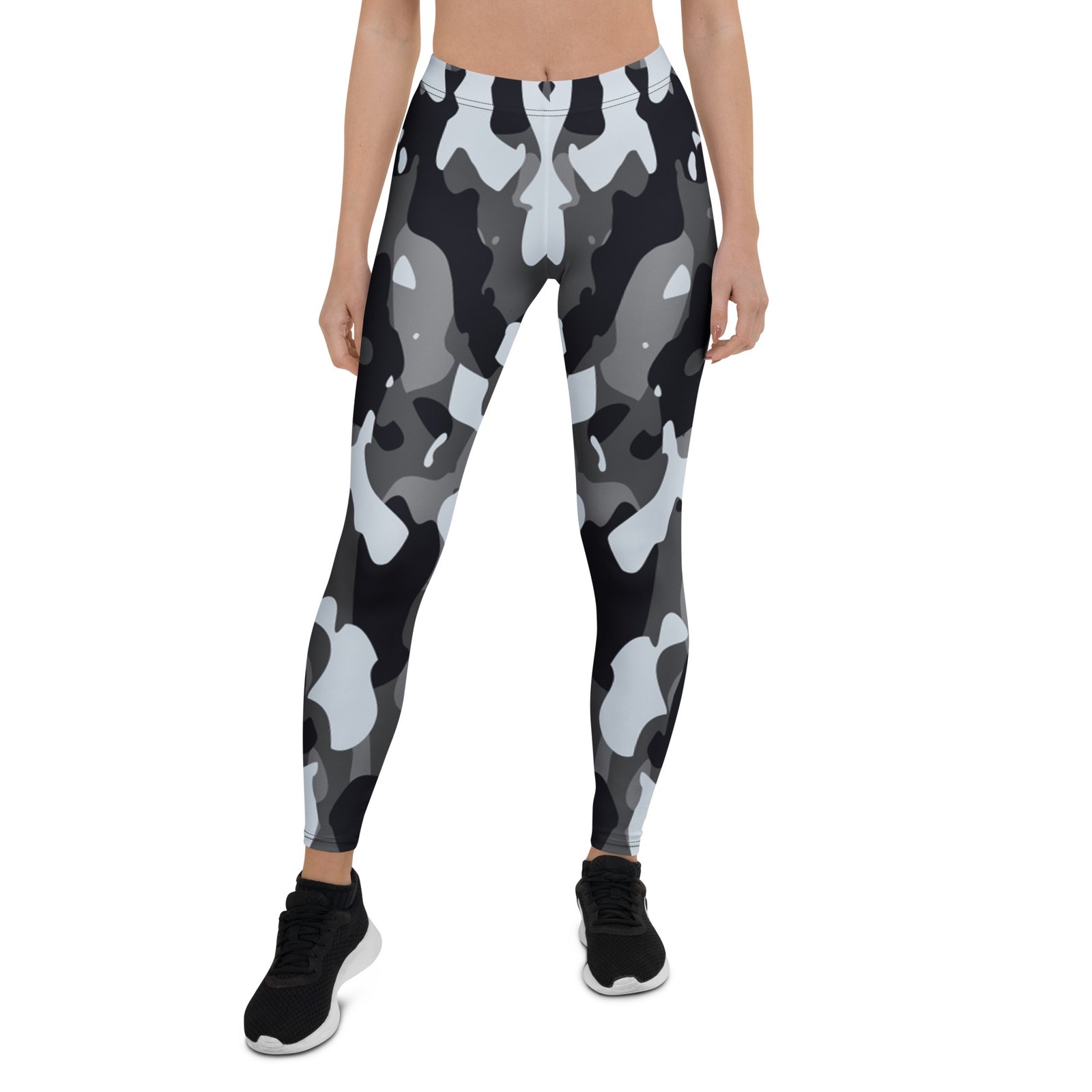 Black & White Camo Leggings