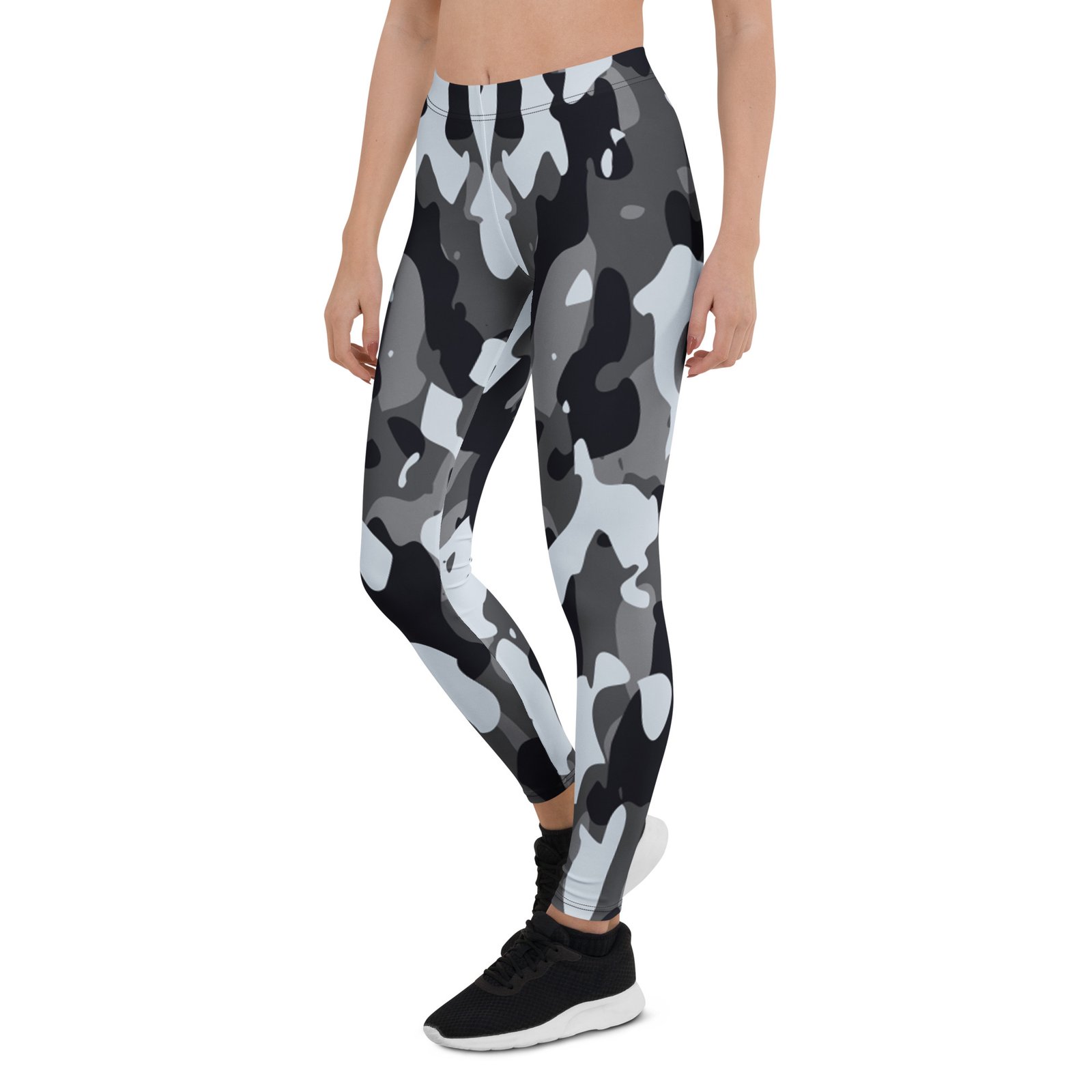 Black & White Camo Leggings