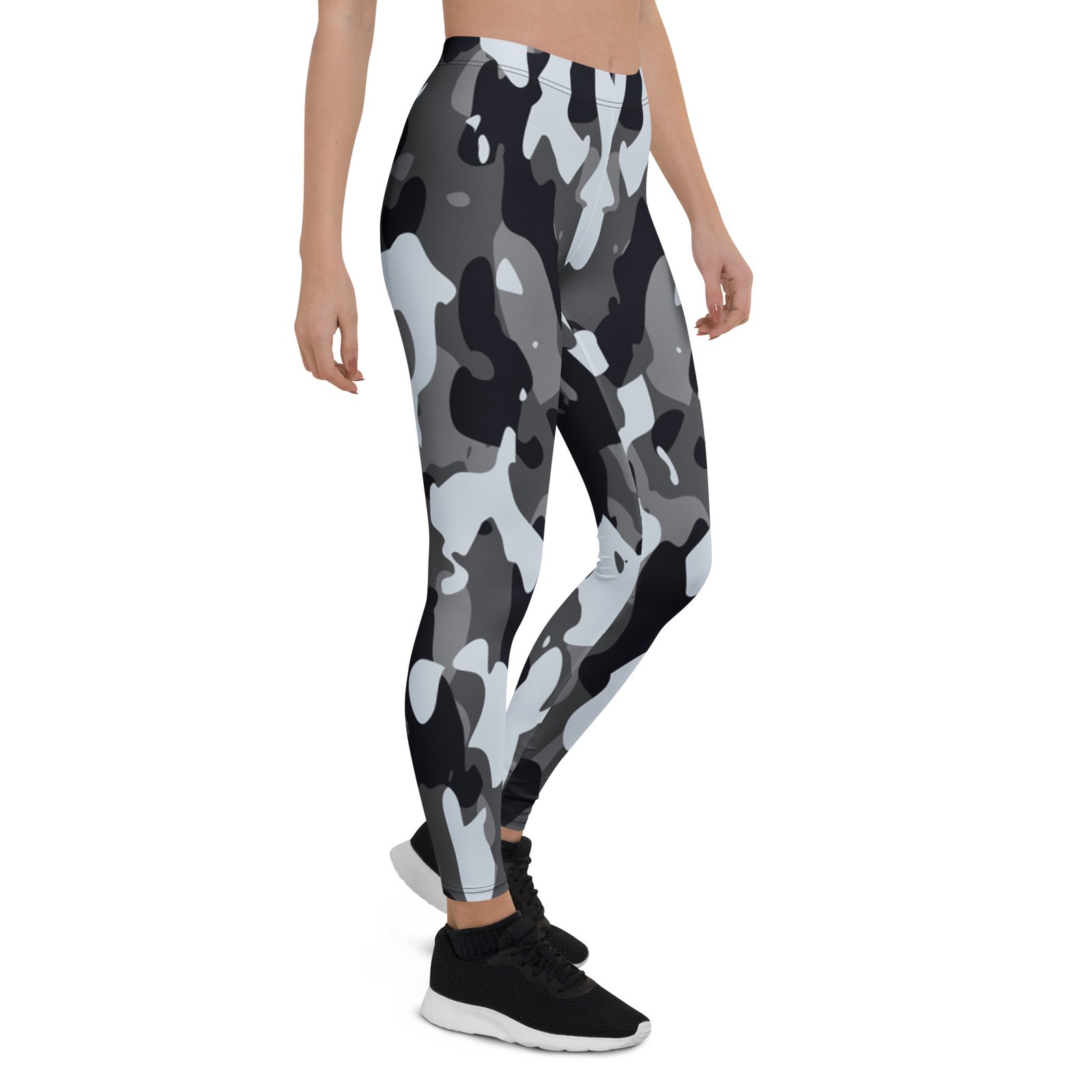 Black & White Camo Leggings